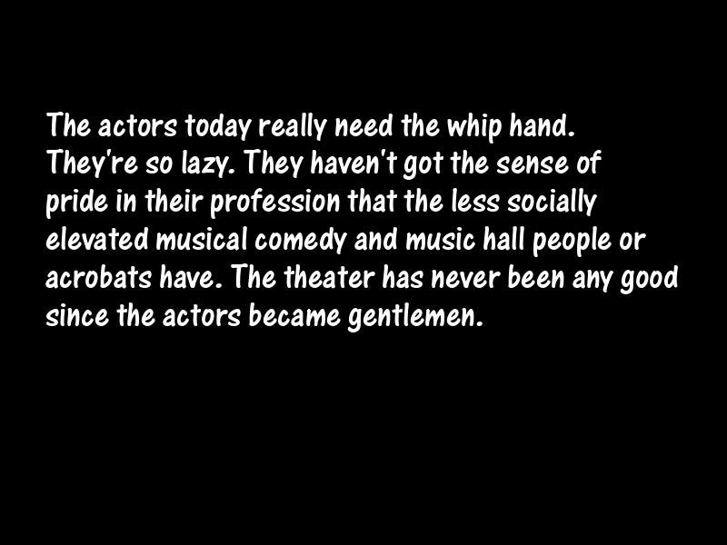 Acting and actors Motivational Quotes