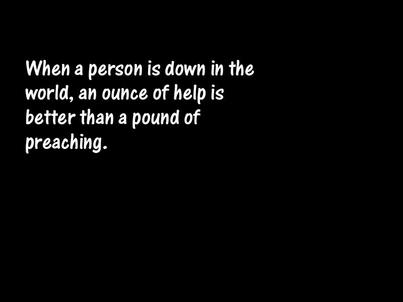Aid and assistance Motivational Quotes