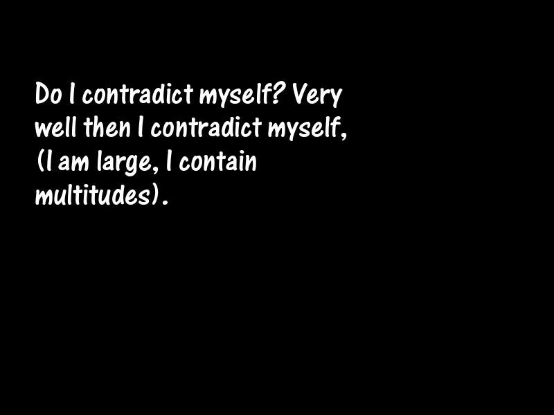 Contradiction Motivational Quotes
