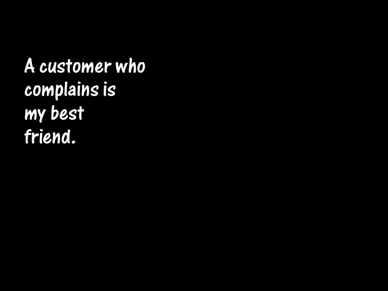 Customers Motivational Quotes