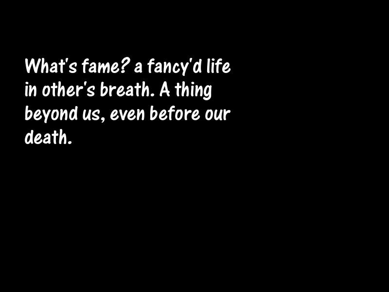 Fame Motivational Quotes