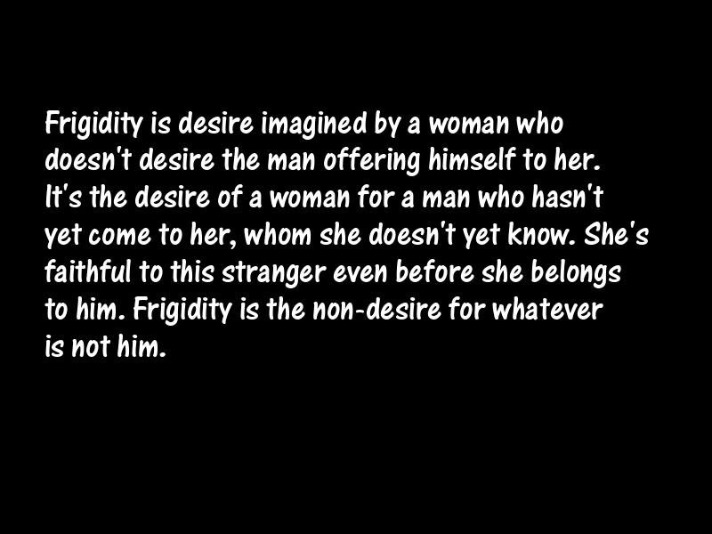 Frigidity Motivational Quotes