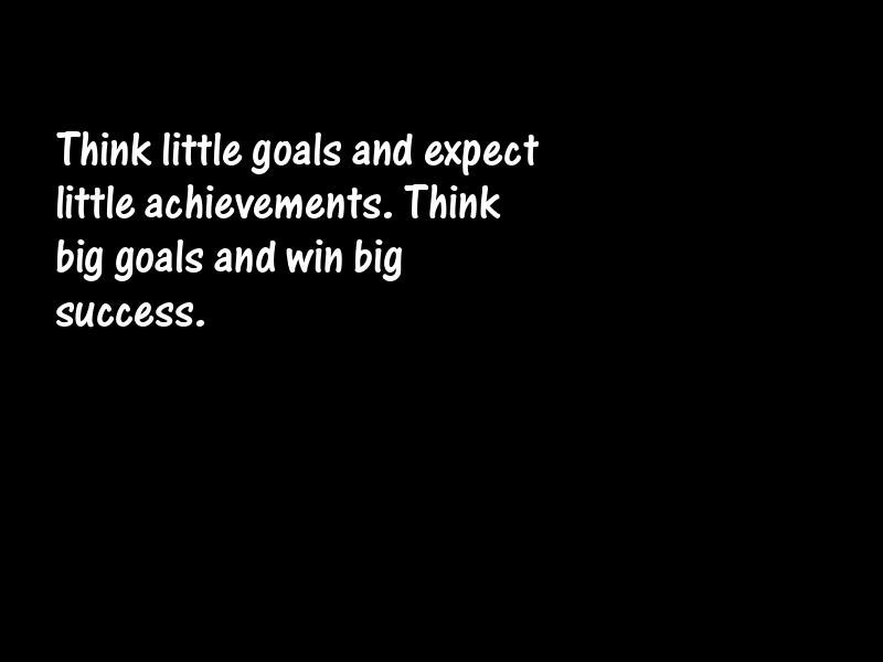 Goals Motivational Quotes