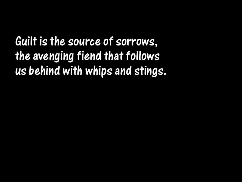 Guilt Motivational Quotes