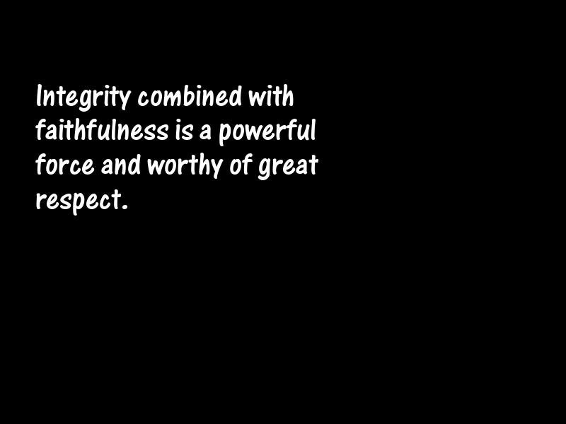Integrity Motivational Quotes
