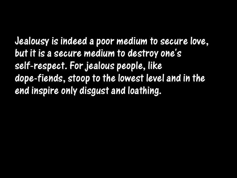 Jealousy Motivational Quotes