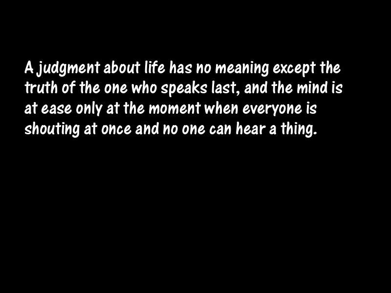 Judgment and judges Motivational Quotes