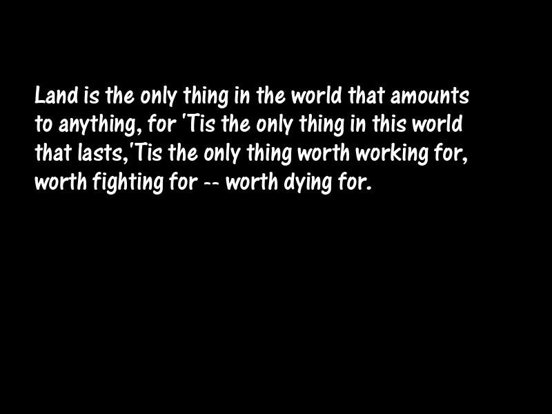 Land Motivational Quotes