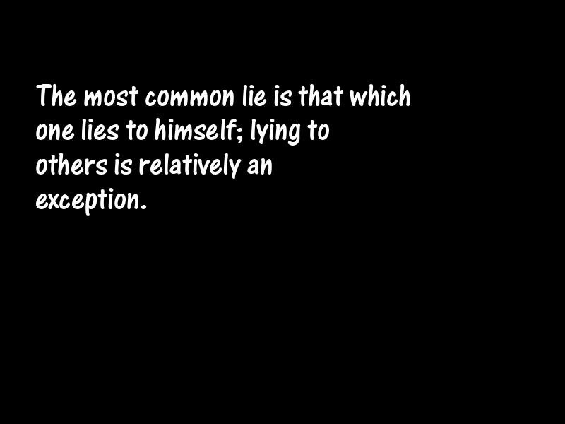 Lies and lying Motivational Quotes