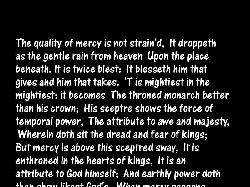 Mercy Motivational Quotes