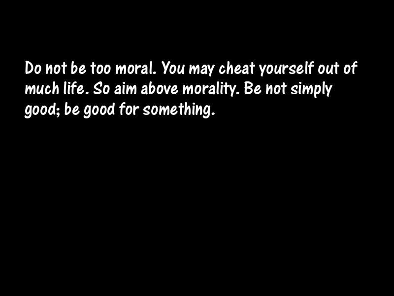 Morality Motivational Quotes