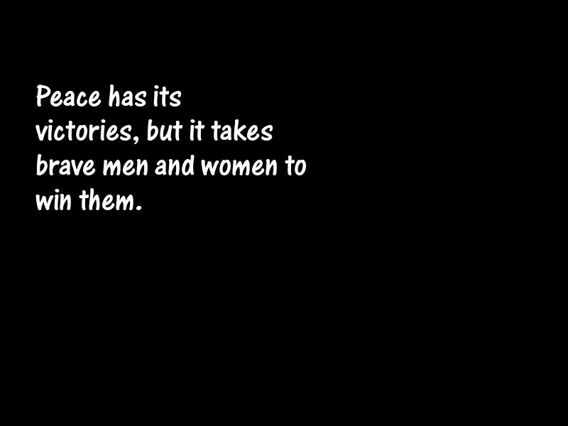 Peace Motivational Quotes