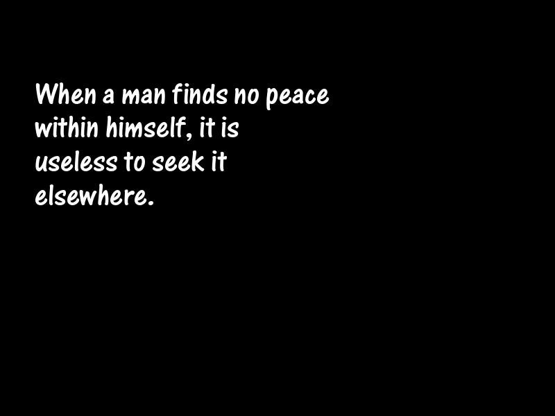 Peace Motivational Quotes