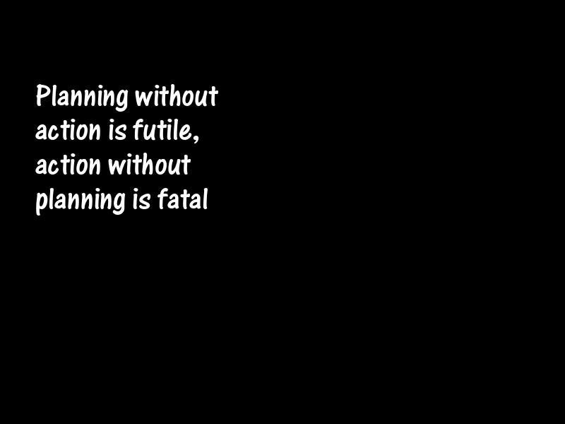 Planning Motivational Quotes