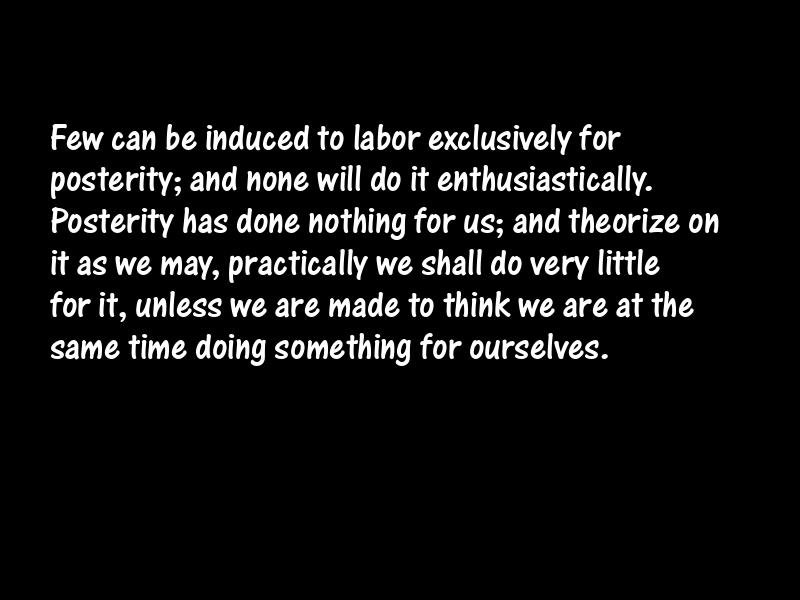 Posterity Motivational Quotes