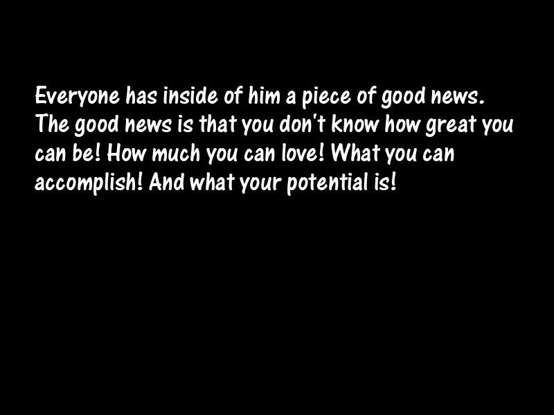 Potential Motivational Quotes