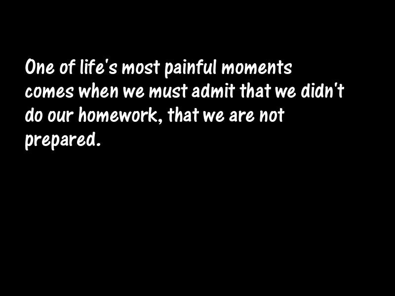 Preparation Motivational Quotes