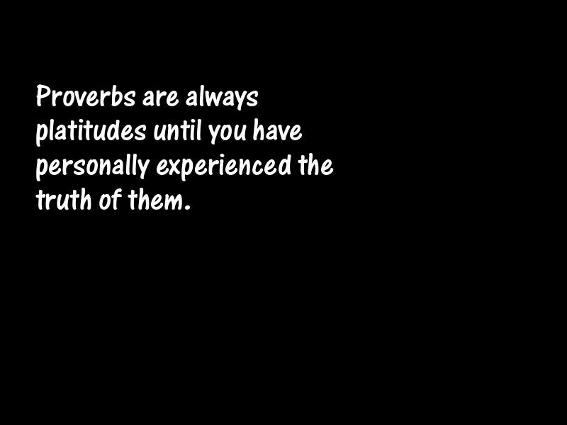 Proverbs Motivational Quotes