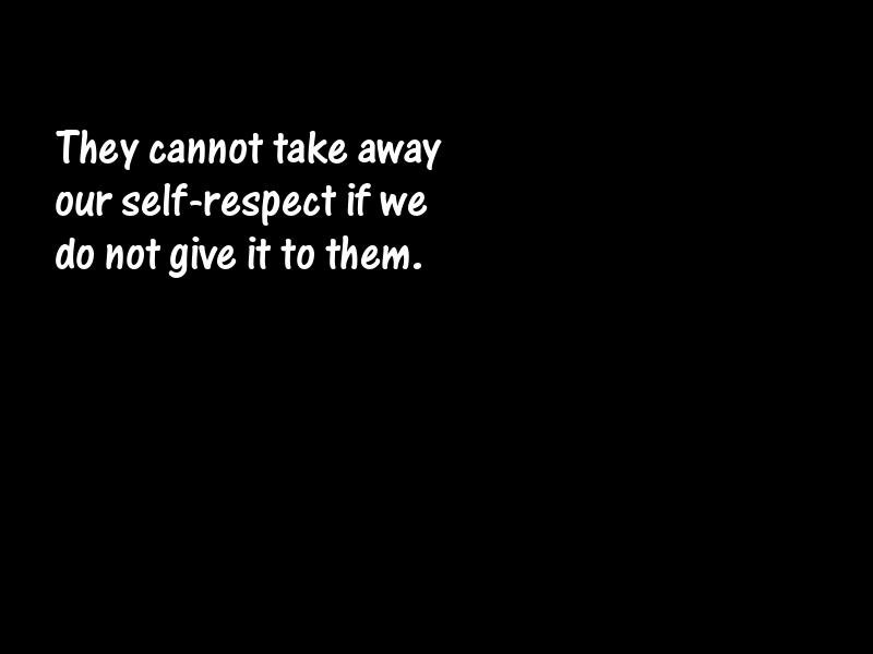 Self-respect Motivational Quotes