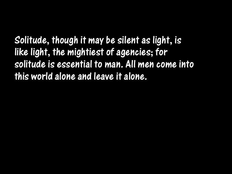 Solitude Motivational Quotes