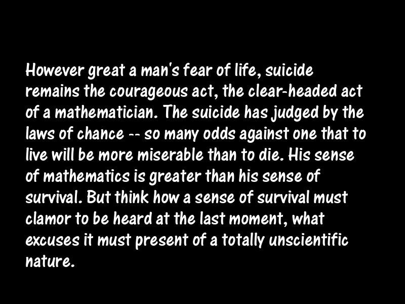 Suicide Motivational Quotes