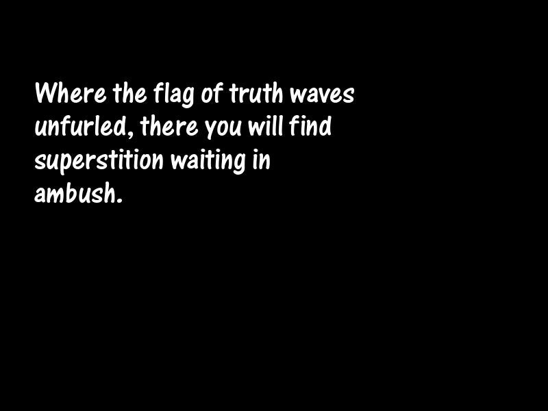 Superstition Motivational Quotes