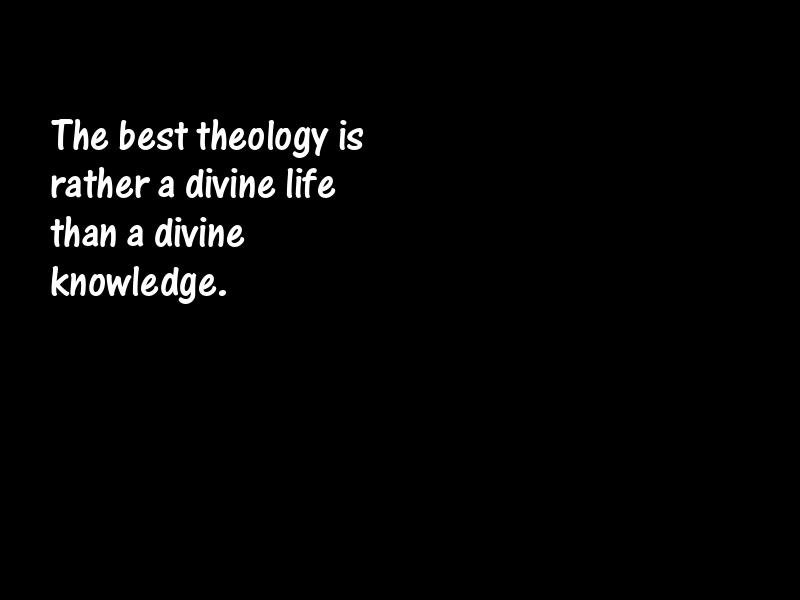 Theology Motivational Quotes