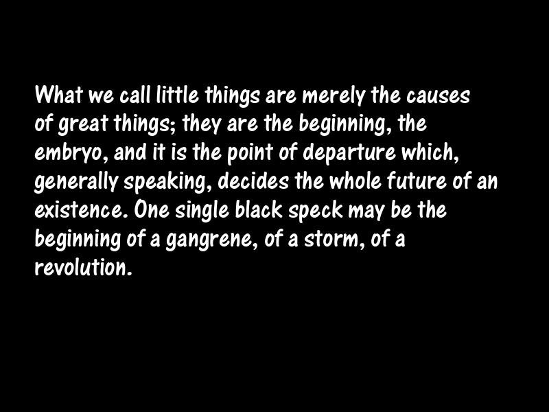 Things and little things Motivational Quotes