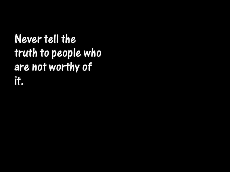 Truth Motivational Quotes