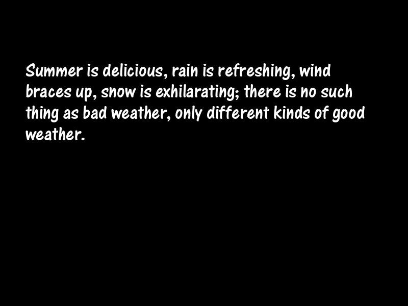 Weather Motivational Quotes