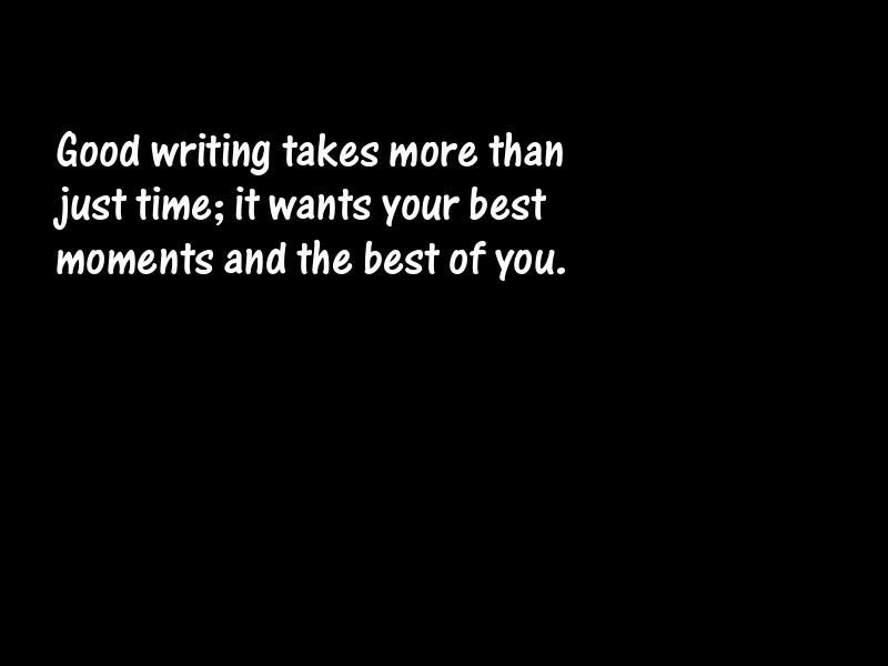 Writing Motivational Quotes