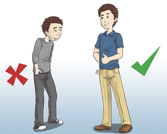 Stand up straight - Grooming Tips