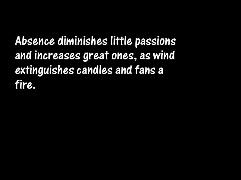 Absence Motivational Quotes