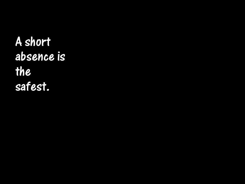 Absence Motivational Quotes