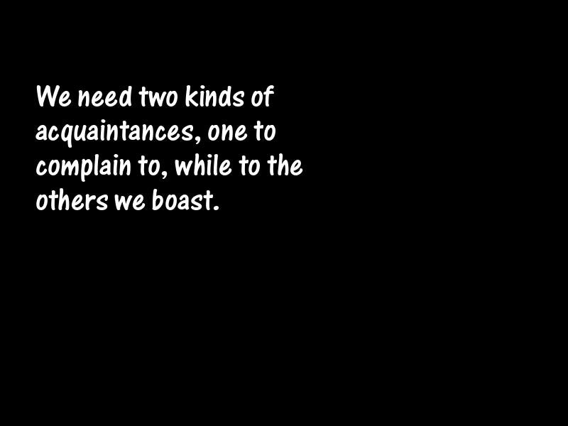 Acquaintance Motivational Quotes