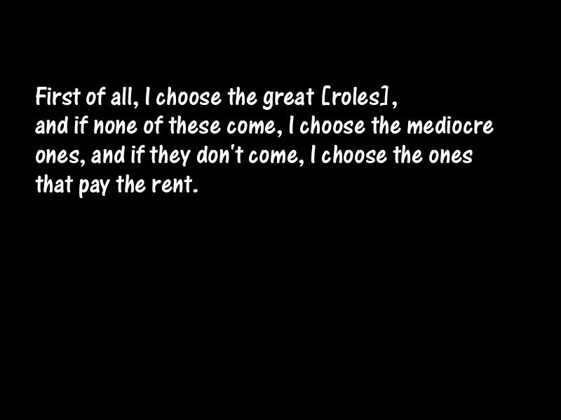 Acting and actors Motivational Quotes