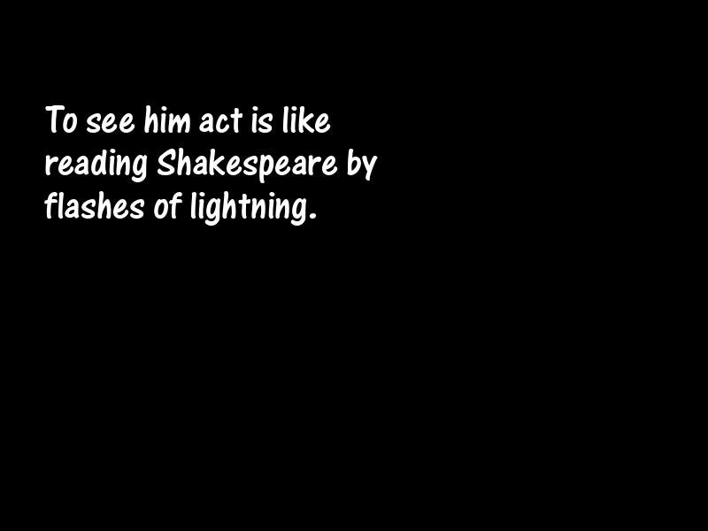 Acting and actors Motivational Quotes