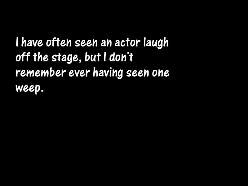 Acting and actors Motivational Quotes