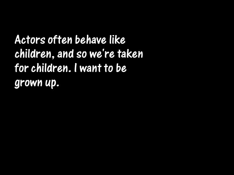 Acting and actors Motivational Quotes