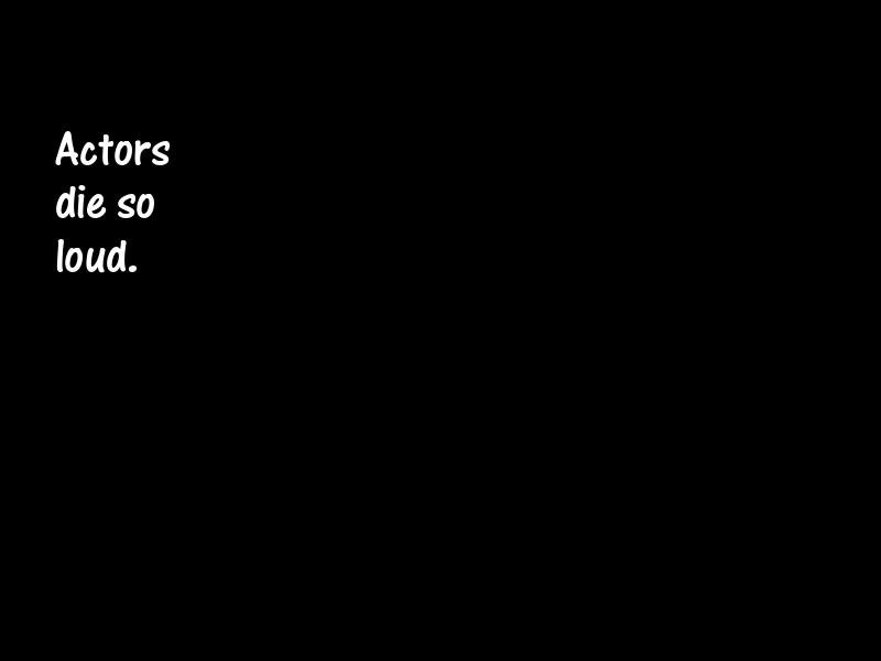 Acting and actors Motivational Quotes