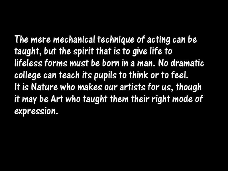 Acting and actors Motivational Quotes