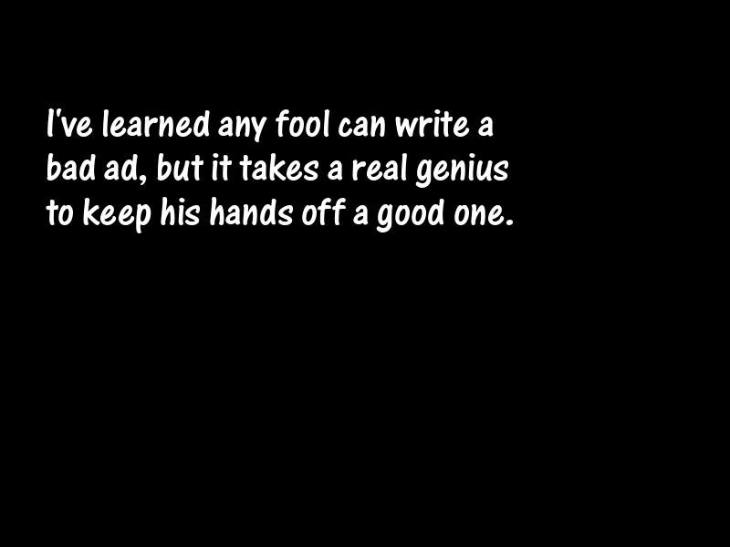 Advertising Motivational Quotes