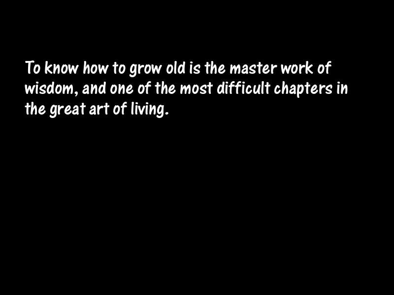 Age and aging Motivational Quotes