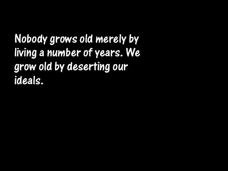 Age and aging Motivational Quotes