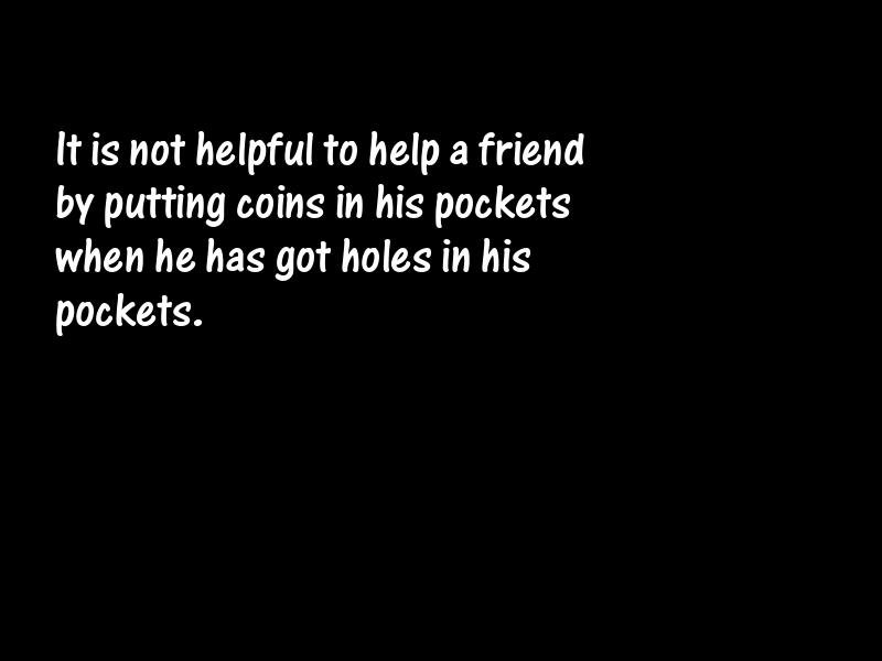 Aid and assistance Motivational Quotes