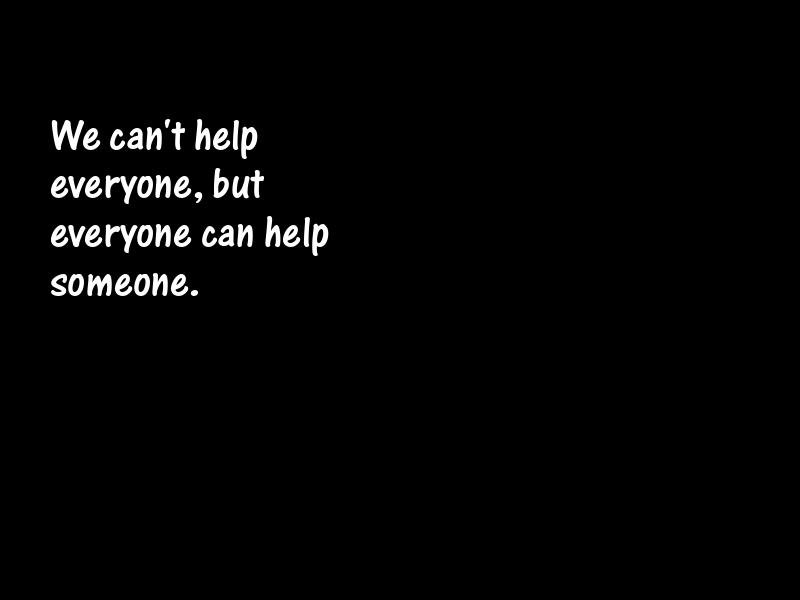 Aid and assistance Motivational Quotes