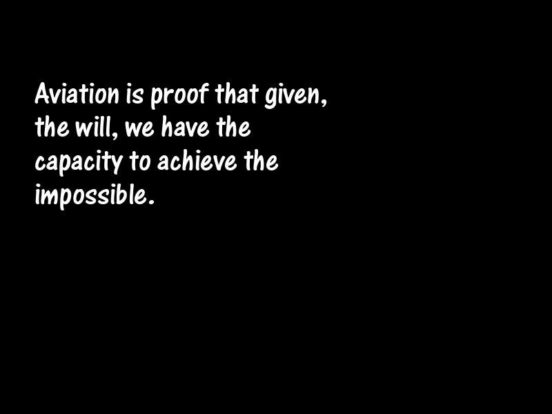 Airplane and aviation Motivational Quotes