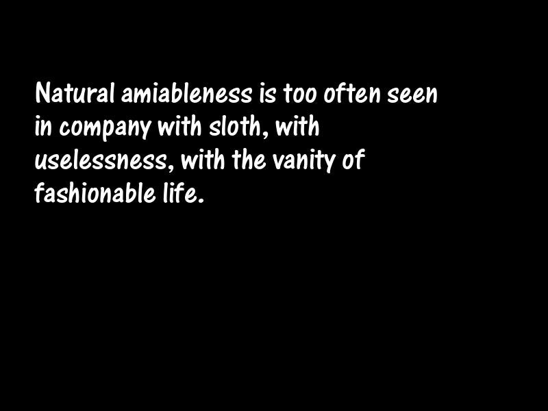 Amiability Motivational Quotes