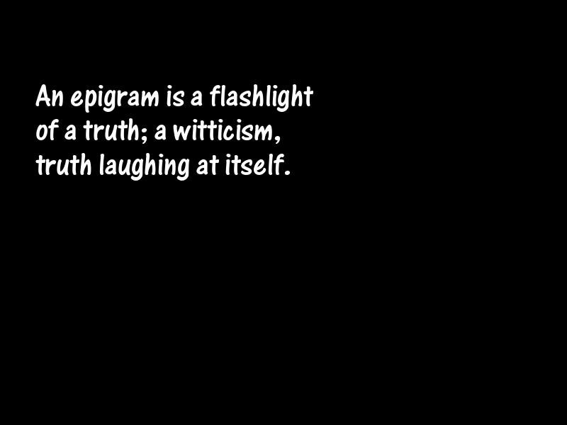 Aphorisms and epigrams Motivational Quotes