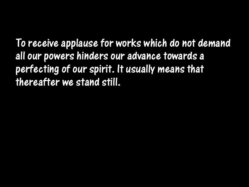 Applause Motivational Quotes